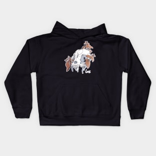 MorbidiTea - Catnip with Feline Skull Kids Hoodie